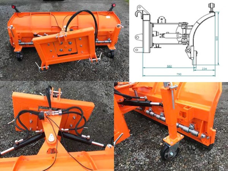 Schneeräumschild του τύπου Sonstige G201 150-220 cm, Gebrauchtmaschine σε Vrå (Φωτογραφία 5)