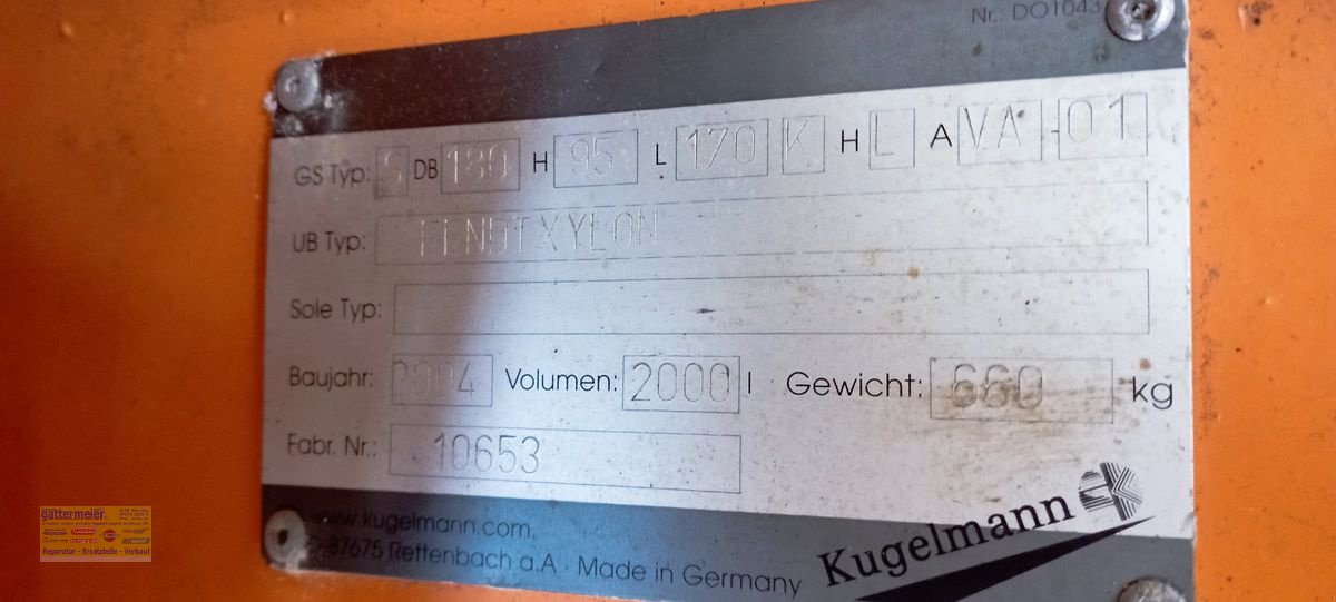 Schneeräumschild del tipo Sonstige Kugelmann Duplex, Gebrauchtmaschine en Eferding (Imagen 2)