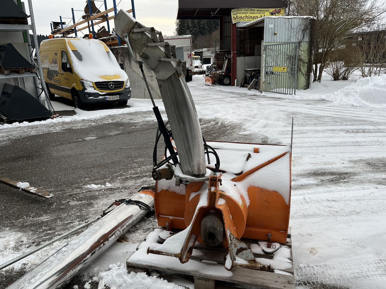 Schneeräumschild typu Sonstige Schneefräse 110cm, Gebrauchtmaschine w Bad Leonfelden (Zdjęcie 6)