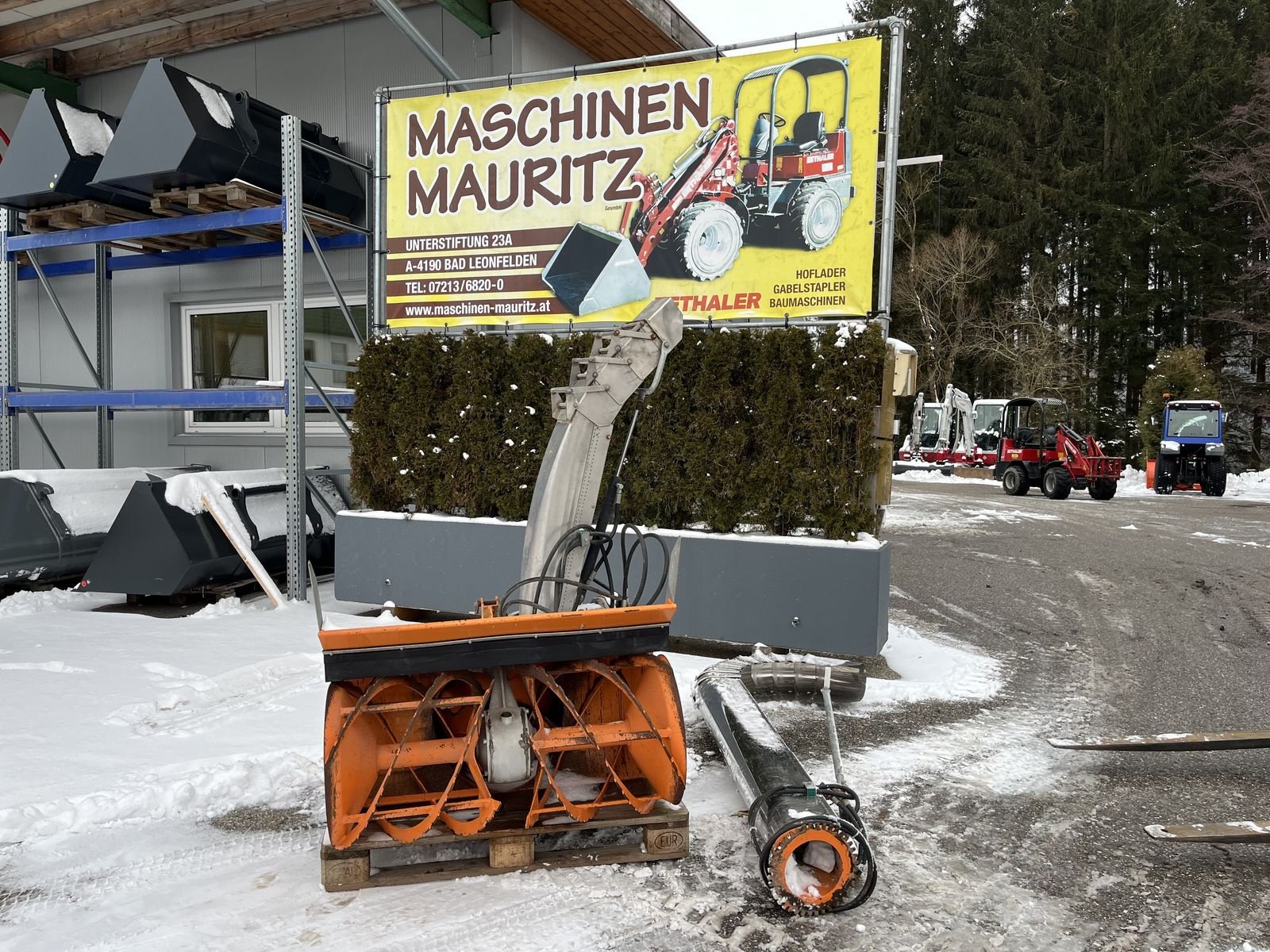 Schneeräumschild des Typs Sonstige Schneefräse 110cm, Gebrauchtmaschine in Bad Leonfelden (Bild 1)