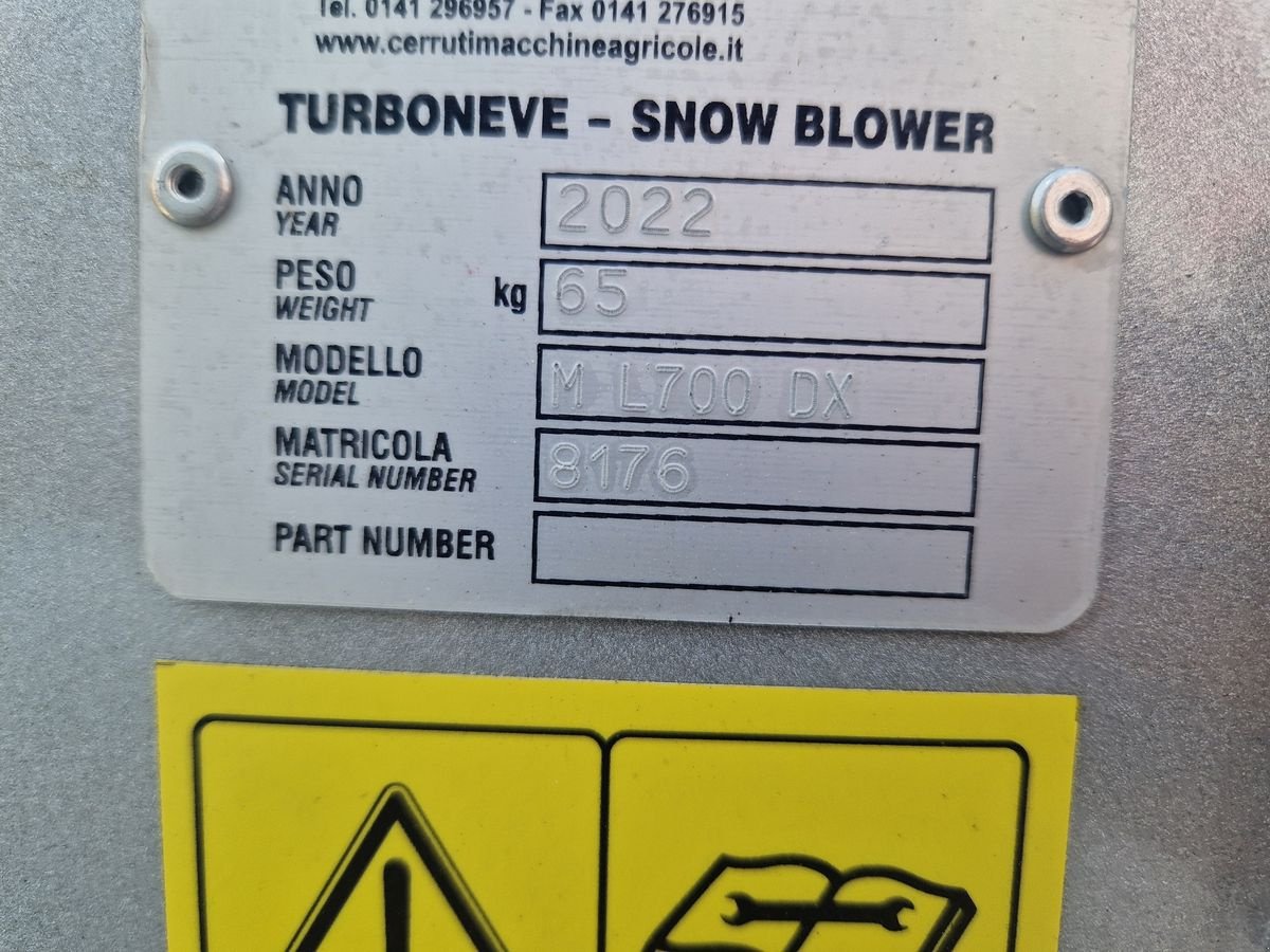 Schneeräumschild tip Sonstige Schneefräse  ML900DX und ML 700DX, Neumaschine in Ried im Oberinntal (Poză 13)