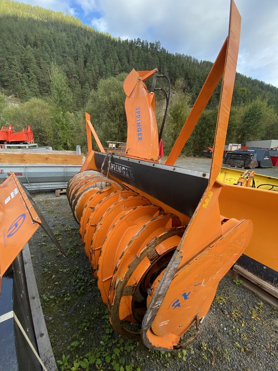 Schneeräumschild Türe ait Springer Schneefräse FSZG 2500/800, Gebrauchtmaschine içinde Ried im Oberinntal (resim 3)