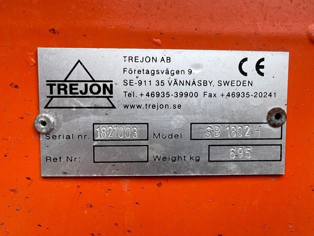 Schneeräumschild του τύπου Trejon Schneefräse SB 1802 H, Gebrauchtmaschine σε Ried im Oberinntal (Φωτογραφία 8)