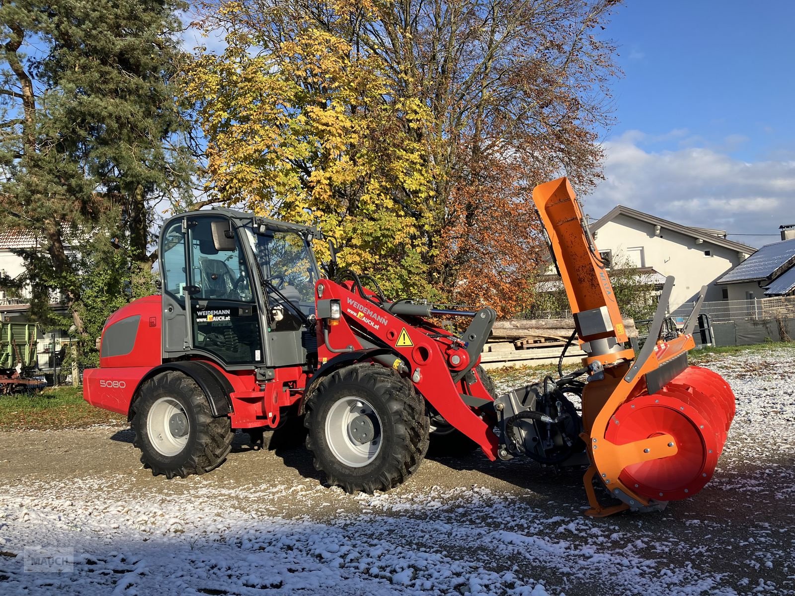 Schneeräumschild του τύπου Westa Schneefräse 6570 mit Weidemann 5080 Radlader, Neumaschine σε Burgkirchen (Φωτογραφία 4)