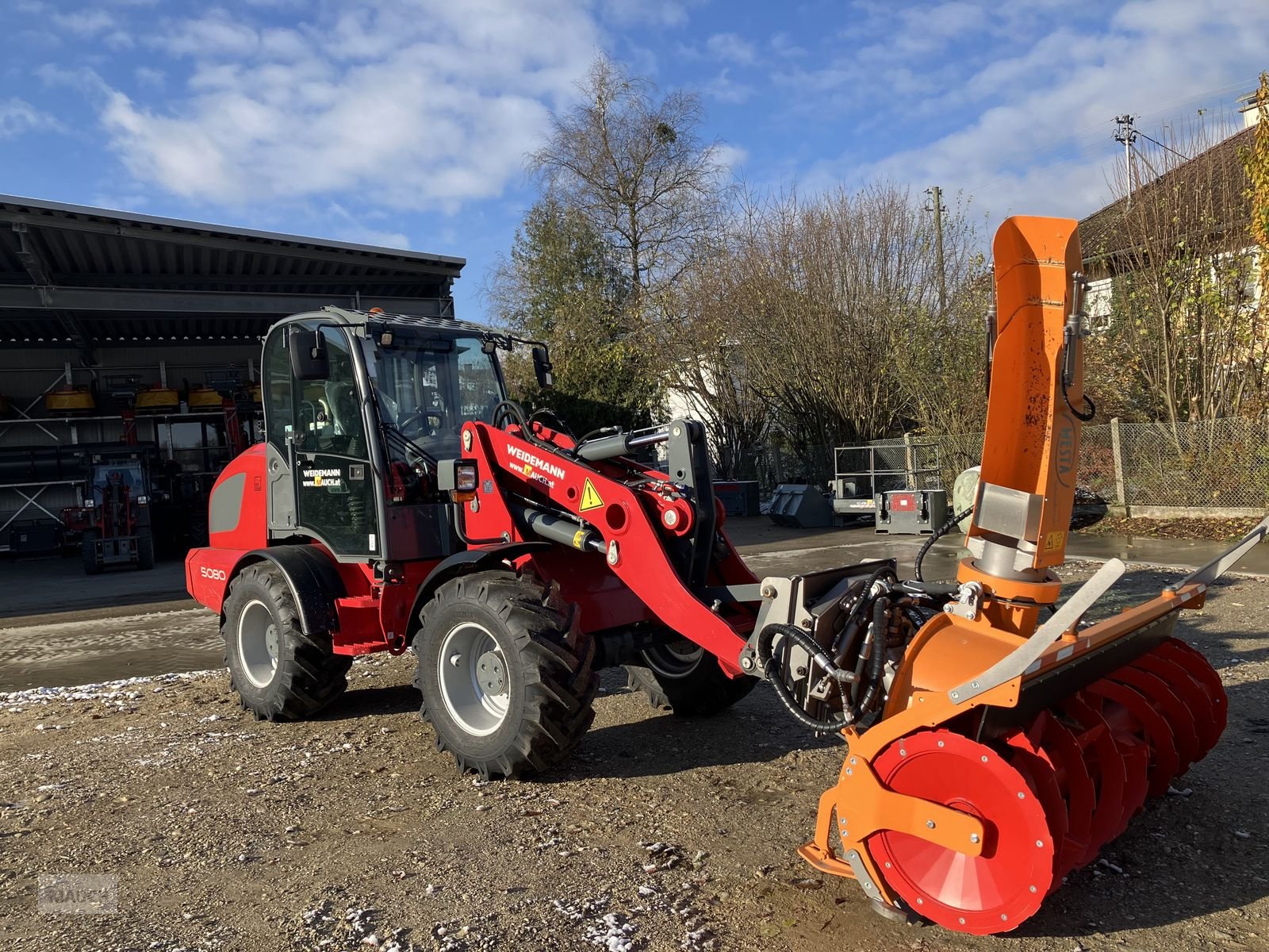 Schneeräumschild a típus Westa Schneefräse 6570 mit Weidemann 5080 Radlader, Neumaschine ekkor: Burgkirchen (Kép 12)