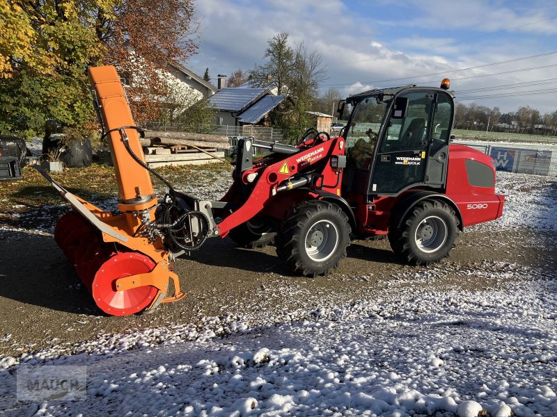 Schneeräumschild typu Westa Schneefräse 6570 mit Weidemann 5080 Radlader, Neumaschine w Burgkirchen (Zdjęcie 1)