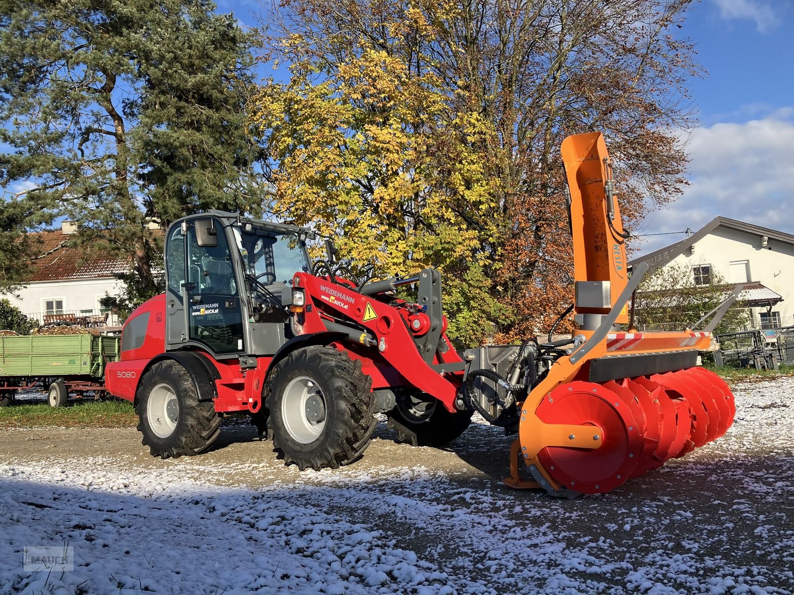 Schneeräumschild typu Westa Schneefräse 6570 mit Weidemann 5080 Radlader, Neumaschine v Burgkirchen (Obrázek 5)