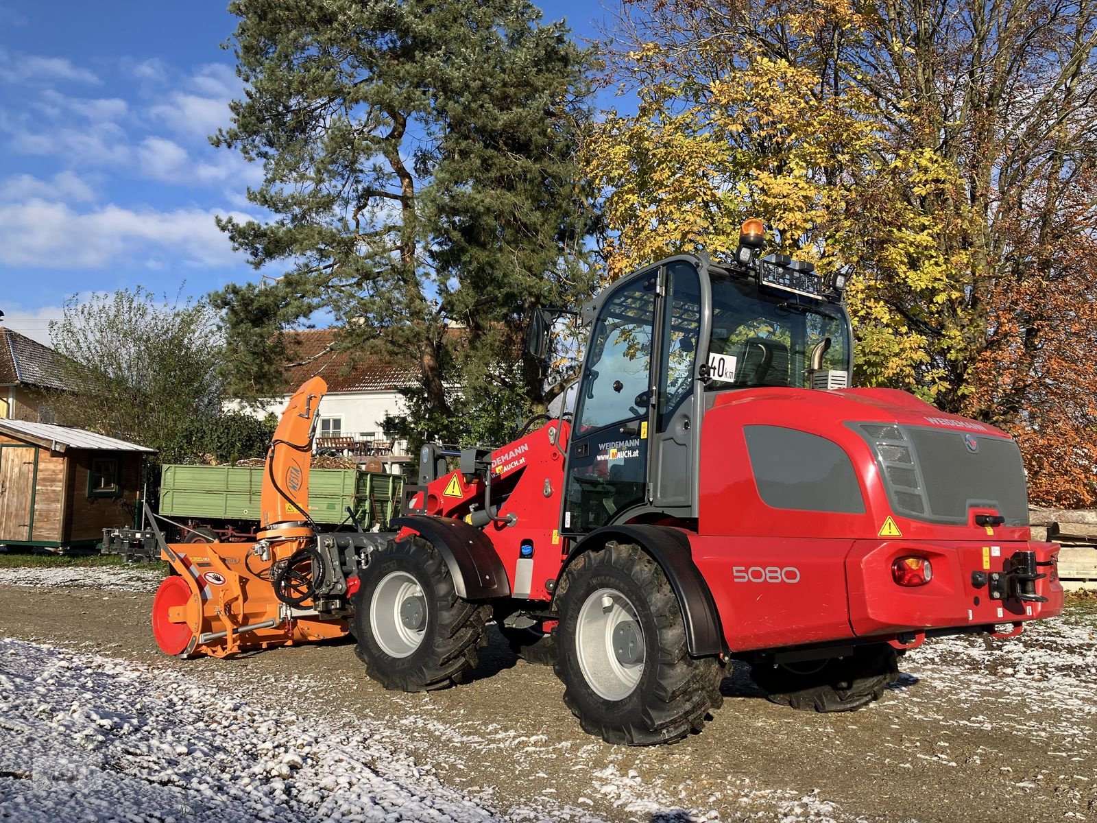 Schneeräumschild a típus Westa Schneefräse 6570 mit Weidemann 5080 Radlader, Neumaschine ekkor: Burgkirchen (Kép 8)