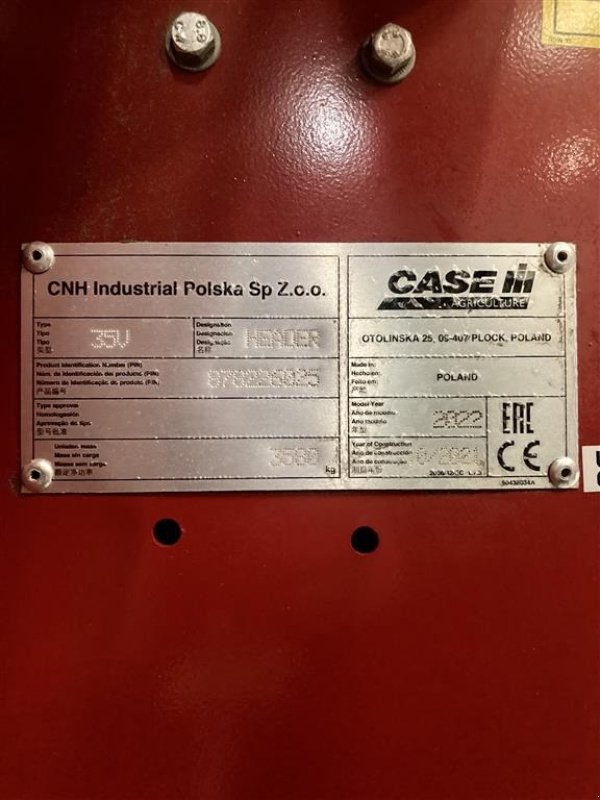 Schneidwerk от тип Case IH 3050 35", Gebrauchtmaschine в Søllested (Снимка 6)