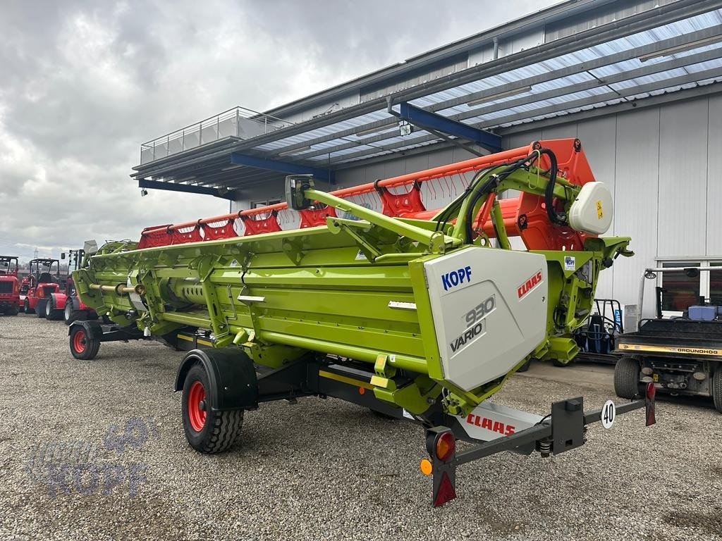 Schneidwerk des Typs CLAAS 930 V EZ 2019, Gebrauchtmaschine in Schutterzell (Bild 13)