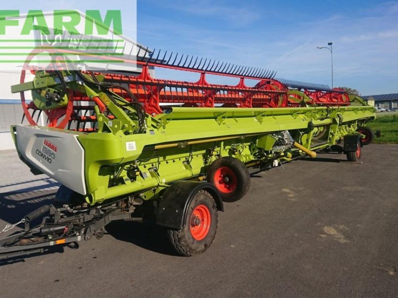 Schneidwerk typu CLAAS convio flex 1380 + transportwagen 4-rad gelenkt, Gebrauchtmaschine v ILZ (Obrázek 1)