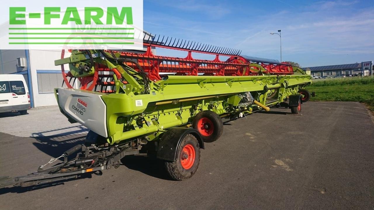 Schneidwerk tip CLAAS convio flex 1380 + transportwagen 4-rad gelenkt, Gebrauchtmaschine in ILZ (Poză 10)