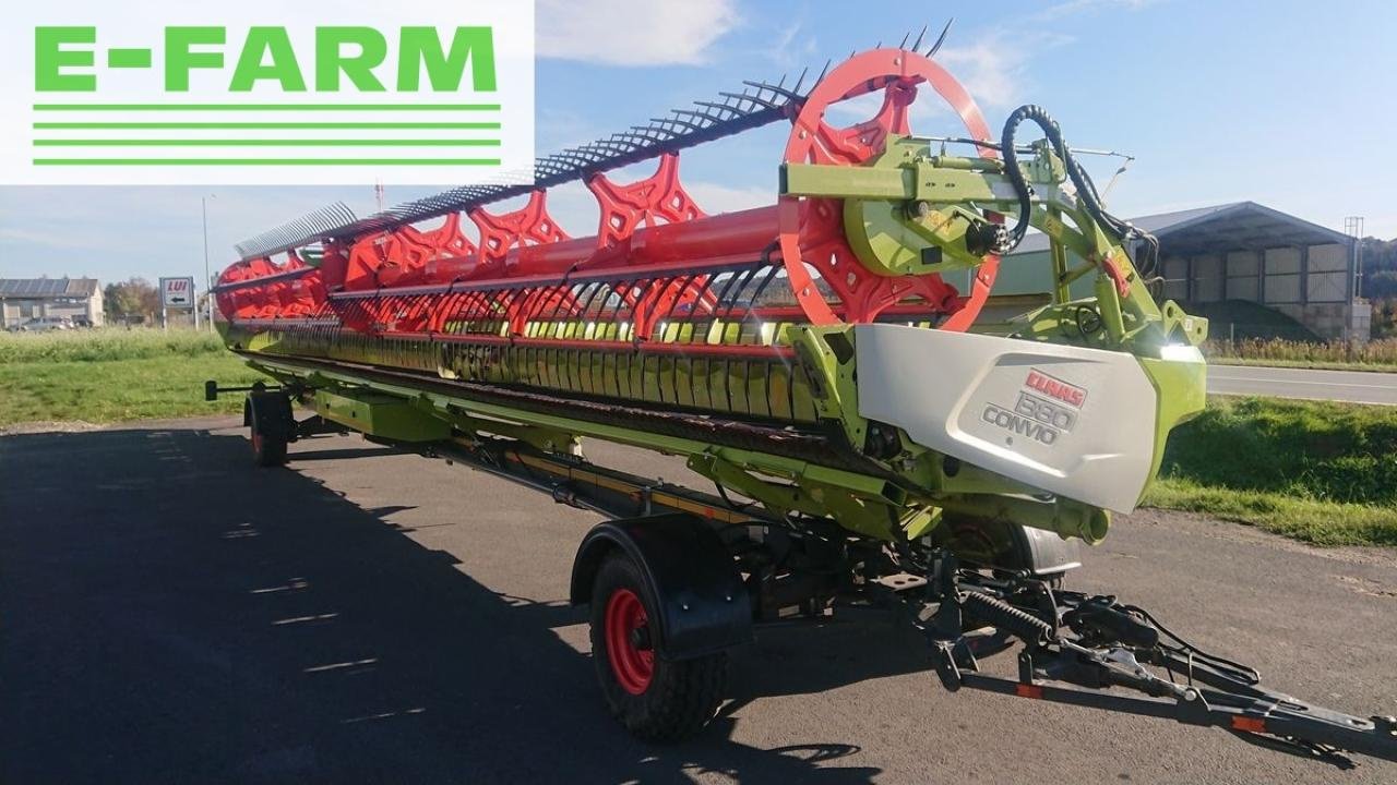 Schneidwerk типа CLAAS convio flex 1380 + transportwagen 4-rad gelenkt, Gebrauchtmaschine в ILZ (Фотография 11)