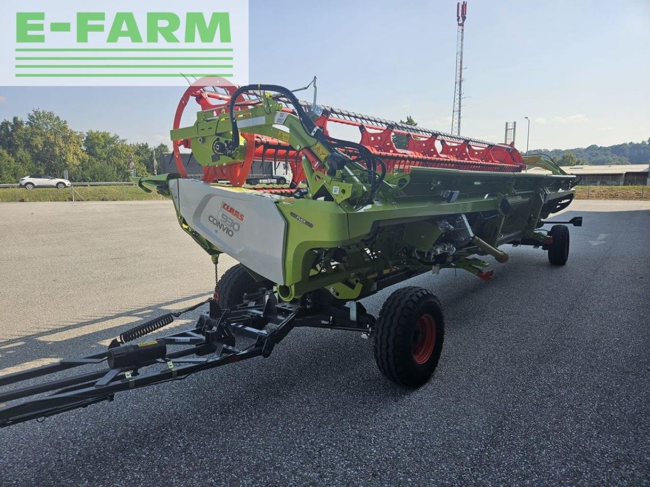 Schneidwerk des Typs CLAAS convio flex 930 + transportwagen 4-rad gelenkt, Gebrauchtmaschine in ILZ (Bild 1)