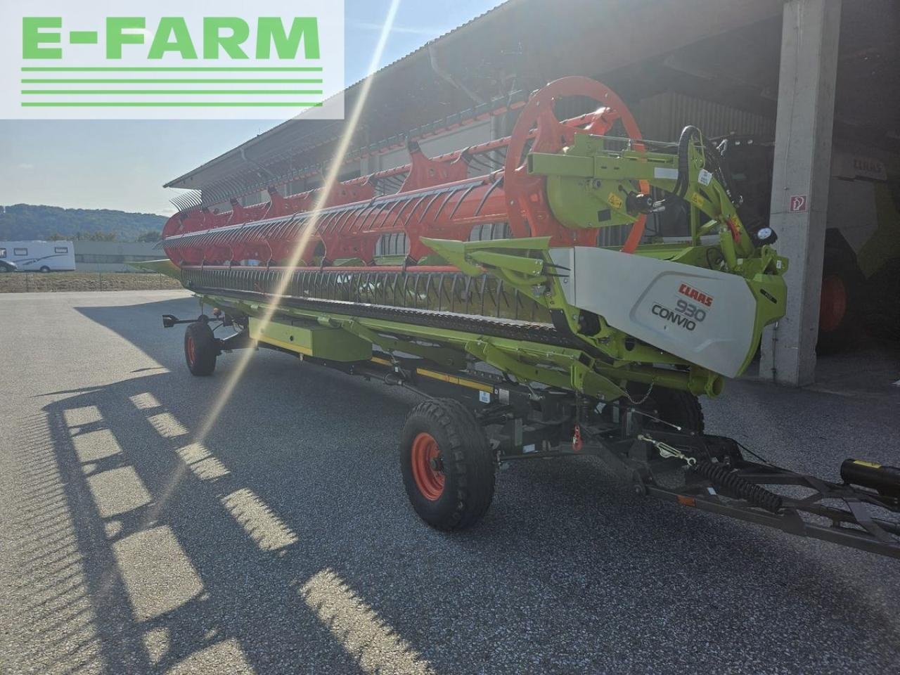 Schneidwerk typu CLAAS convio flex 930 + transportwagen 4-rad gelenkt, Gebrauchtmaschine w ILZ (Zdjęcie 2)