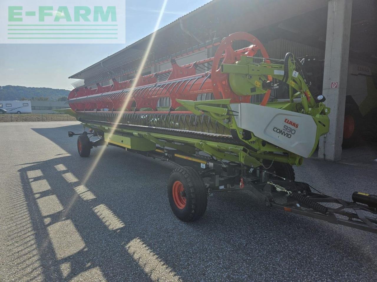 Schneidwerk typu CLAAS convio flex 930 + transportwagen 4-rad gelenkt, Gebrauchtmaschine v ILZ (Obrázek 2)