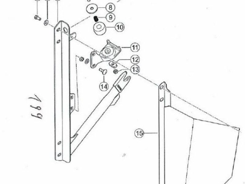 Schneidwerk типа CLAAS Halter für Rapstrenner  Schneidwerkstyp 500-1380, Gebrauchtmaschine в Schutterzell (Фотография 1)