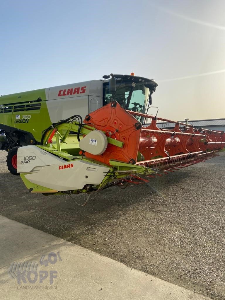 Schneidwerk a típus CLAAS Schneidwerk V1050 mit Wagen 40 km/H, Gebrauchtmaschine ekkor: Schutterzell (Kép 3)