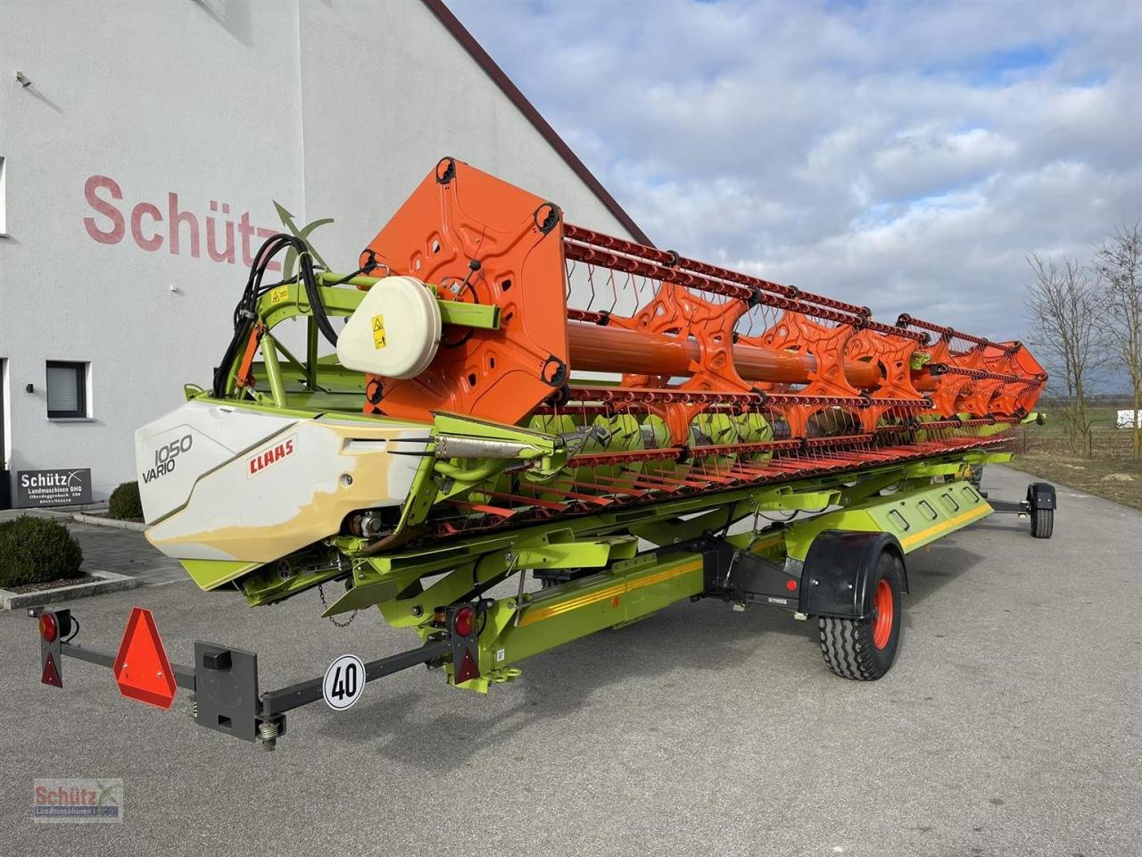 Schneidwerk du type CLAAS Schneidwerk Vario V1050 Top Zustand 1600ha Laserpilot, Gebrauchtmaschine en Schierling (Photo 4)