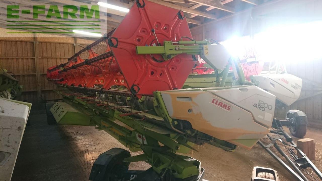 Schneidwerk des Typs CLAAS v1200 vario, Gebrauchtmaschine in ILZ (Bild 2)