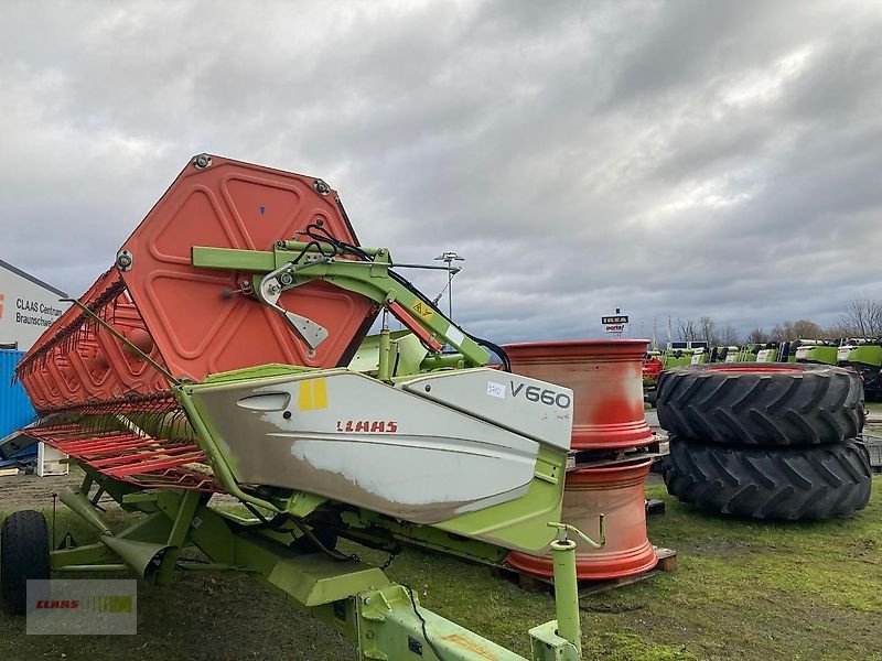 Schneidwerk Türe ait CLAAS V660, Gebrauchtmaschine içinde Schwülper