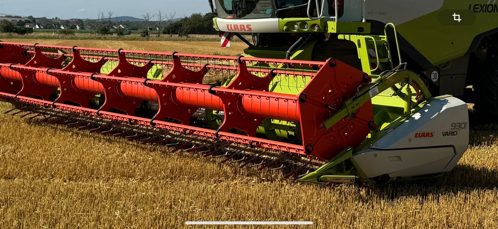 Schneidwerk typu CLAAS VARIO 930, Gebrauchtmaschine w Wabern (Zdjęcie 2)