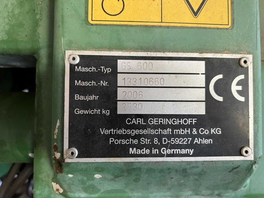 Schneidwerk del tipo Geringhoff GS 600 REPLIABLE, Gebrauchtmaschine In Aubiet (Immagine 4)