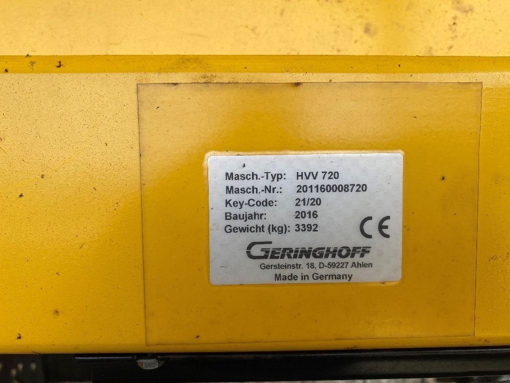 Schneidwerk от тип Geringhoff HVV 720, Gebrauchtmaschine в CHATEAUBRIANT CEDEX (Снимка 2)