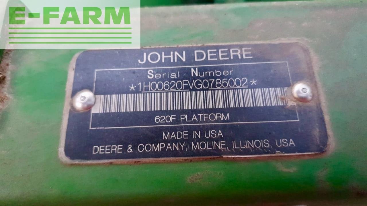 Schneidwerk του τύπου John Deere 620F, Gebrauchtmaschine σε REDLHAM (Φωτογραφία 5)