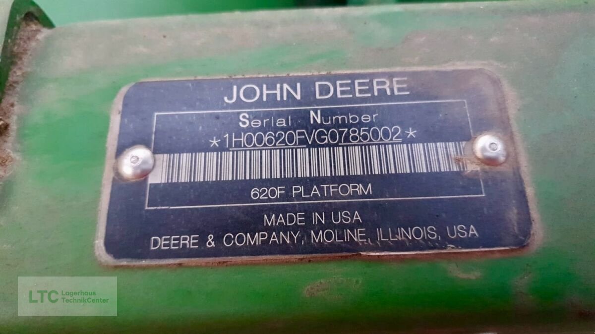 Schneidwerk του τύπου John Deere 620F, Gebrauchtmaschine σε Redlham (Φωτογραφία 8)