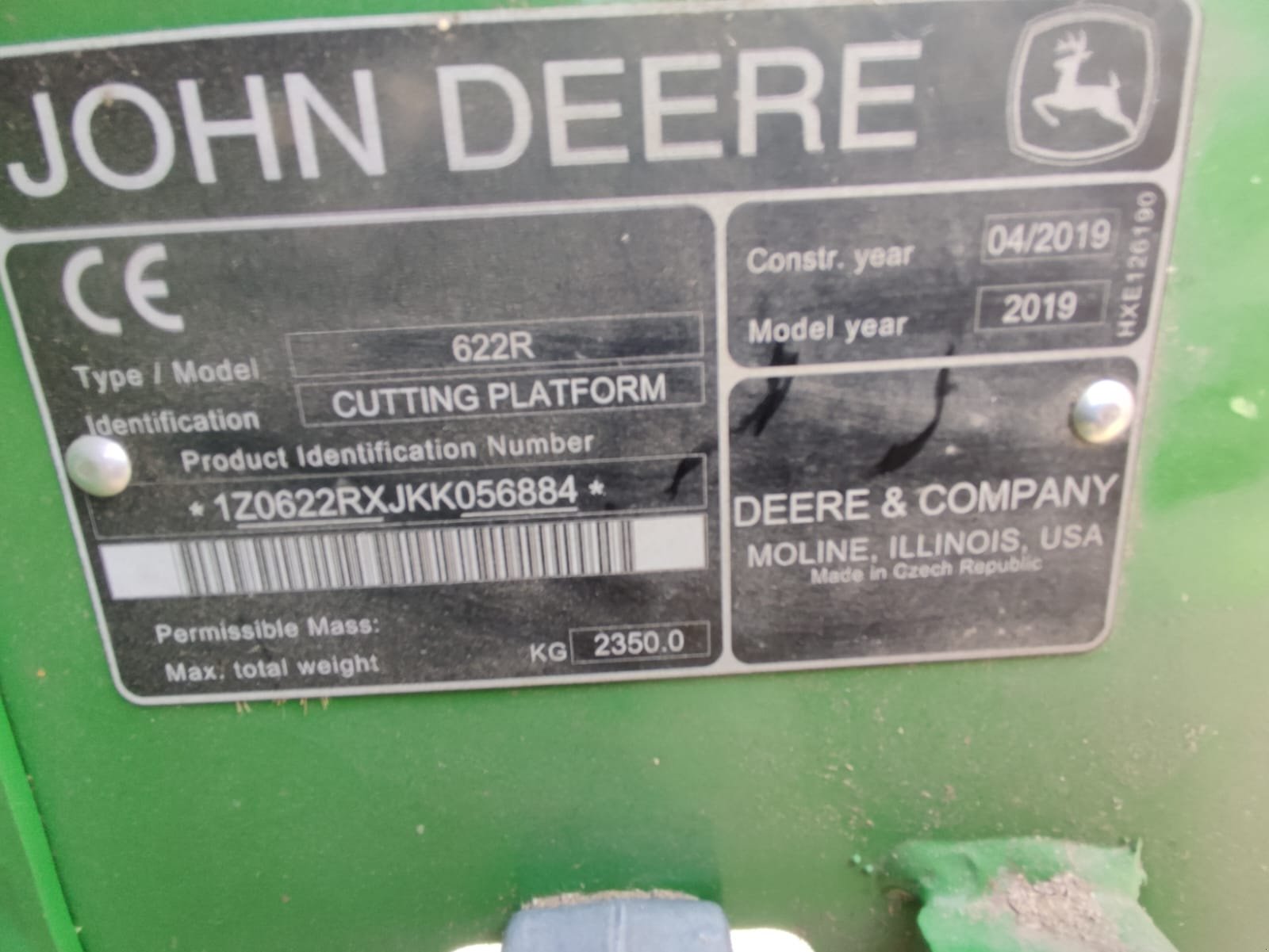 Schneidwerk от тип John Deere 622 R Schneidwerk, Gebrauchtmaschine в Amberg (Снимка 5)