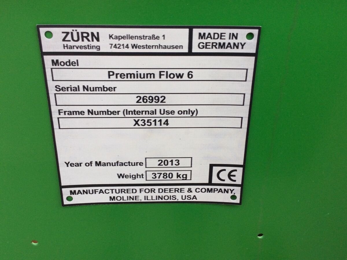 Schneidwerk del tipo John Deere 630 Premium Flow, Gebrauchtmaschine en Zwettl (Imagen 11)