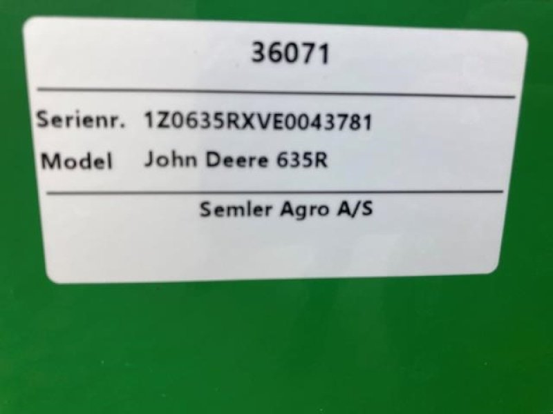 Schneidwerk typu John Deere 635R, Gebrauchtmaschine w Bramming (Zdjęcie 8)