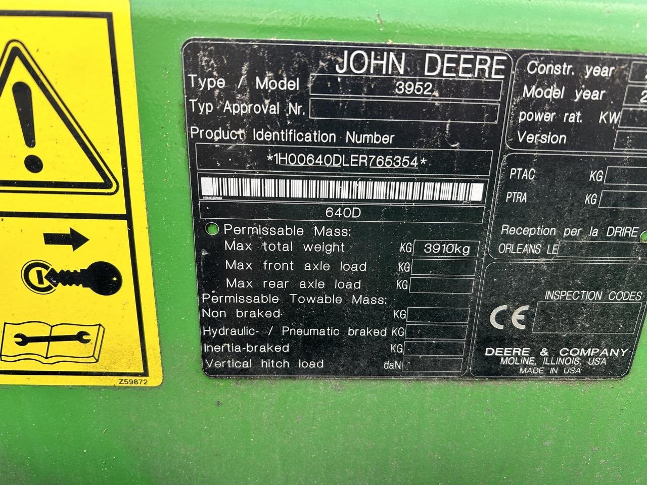 Schneidwerk typu John Deere 640D, Gebrauchtmaschine v Bramming (Obrázok 6)