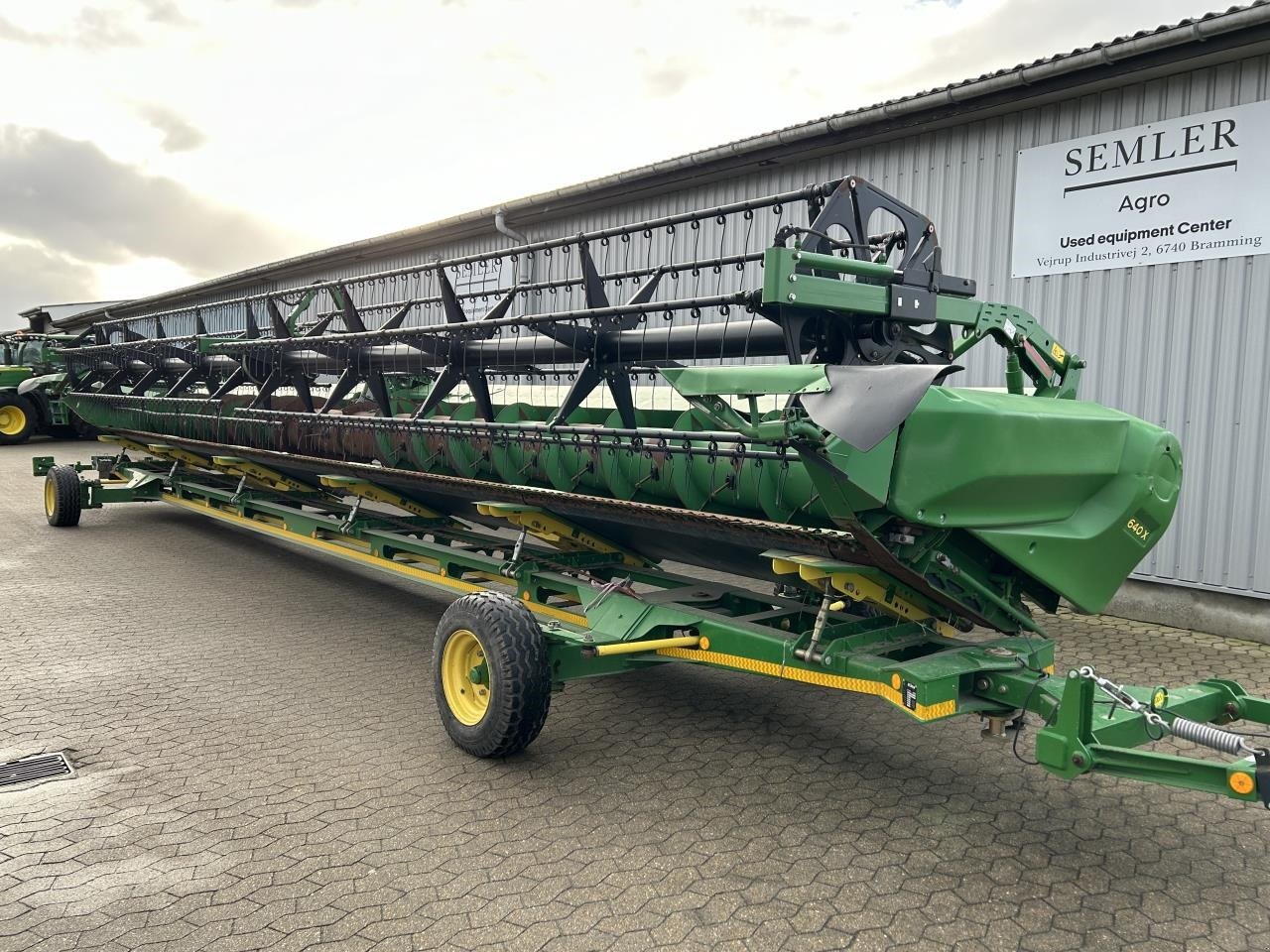 Schneidwerk Türe ait John Deere 640X, Gebrauchtmaschine içinde Bramming (resim 8)