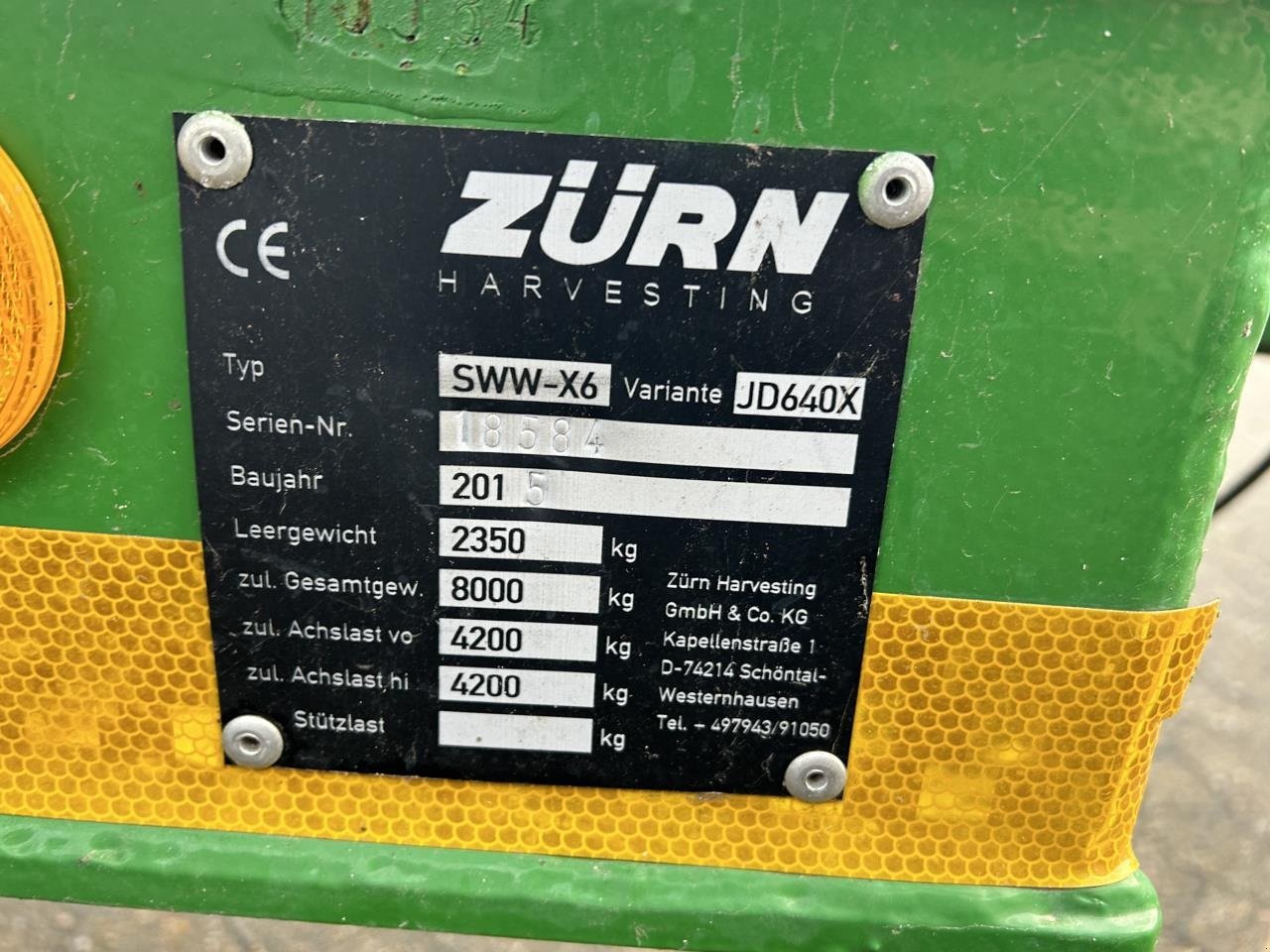 Schneidwerk tipa John Deere 640X, Gebrauchtmaschine u Bramming (Slika 7)