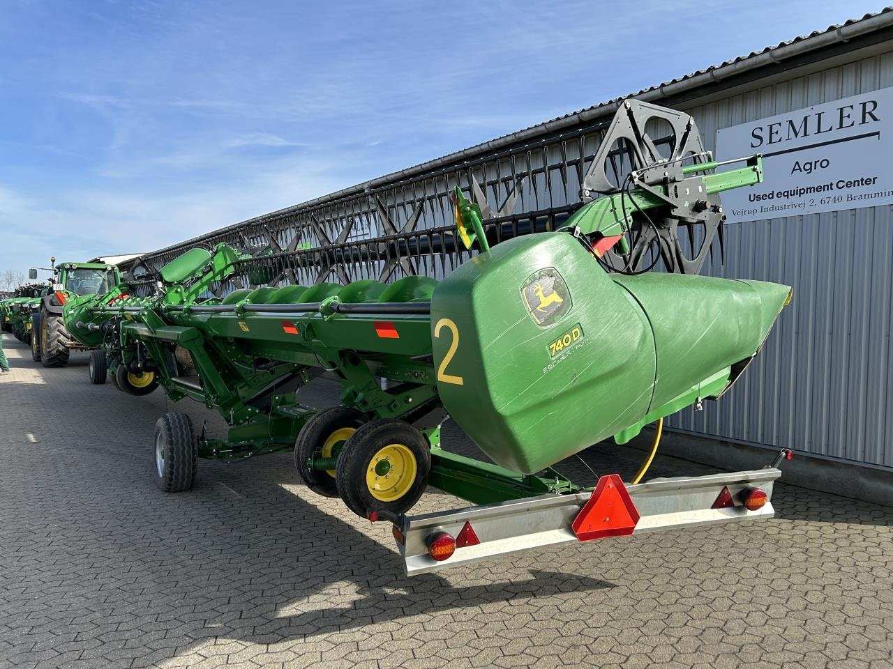 Schneidwerk des Typs John Deere 740D, Gebrauchtmaschine in Odense (Bild 8)