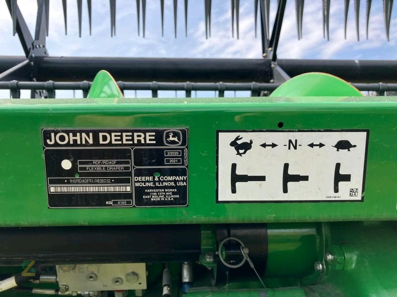 Schneidwerk typu John Deere RD40F, Gebrauchtmaschine w Gerichshain (Zdjęcie 14)