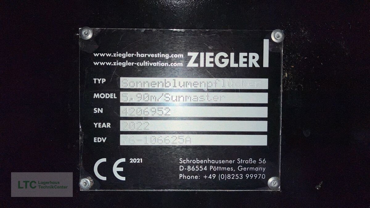 Schneidwerk του τύπου Ziegler Sunmaster pro, Vorführmaschine σε Korneuburg (Φωτογραφία 10)