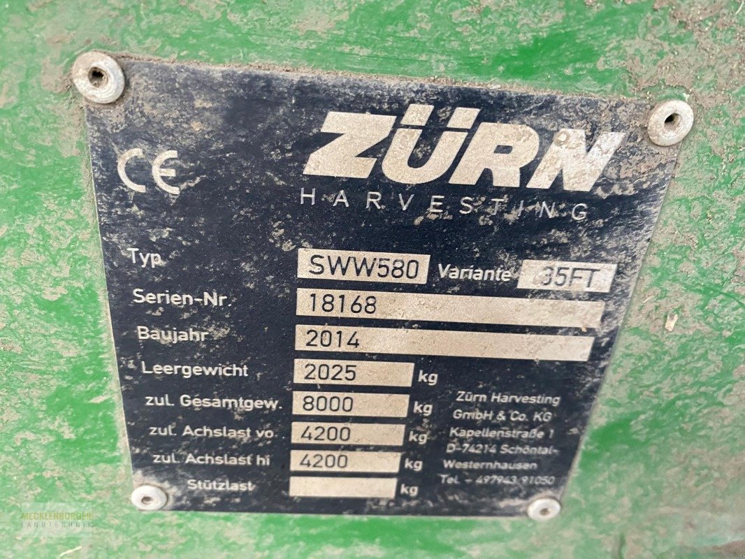 Schneidwerk typu Zürn Premium Flow 635, Gebrauchtmaschine v Mühlengeez (Obrázek 12)