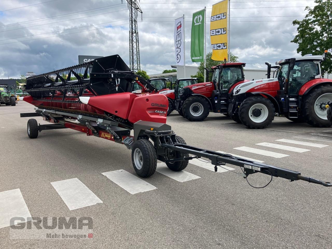 Schneidwerkswagen от тип Case IH 3020 25 Terraflex, Gebrauchtmaschine в Friedberg-Derching (Снимка 3)