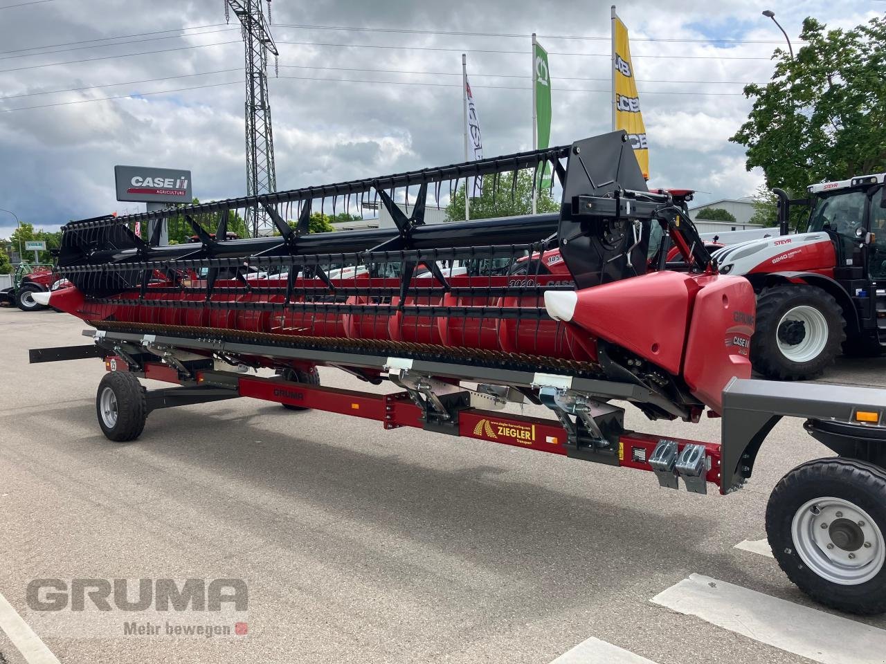 Schneidwerkswagen от тип Case IH 3020 25 Terraflex, Gebrauchtmaschine в Friedberg-Derching (Снимка 4)