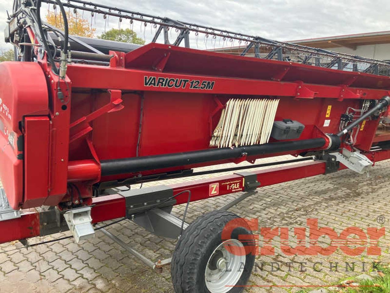 Schneidwerkswagen van het type Case IH 3050  - 12,50 m -, Gebrauchtmaschine in Ampfing (Foto 12)