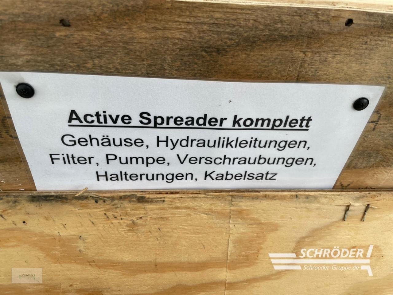 Schneidwerkswagen tip Fendt ACTIVE SPREADER, Gebrauchtmaschine in Wildeshausen (Poză 3)