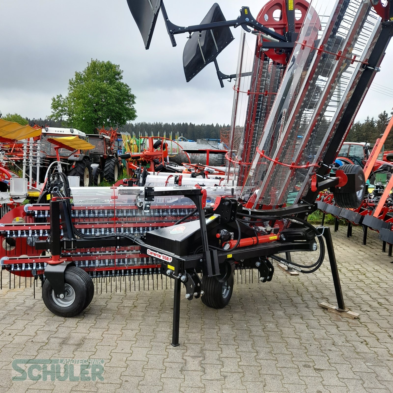 Schwader tip BB-Umwelttechnik Clementer 550 F, Neumaschine in St. Märgen (Poză 2)