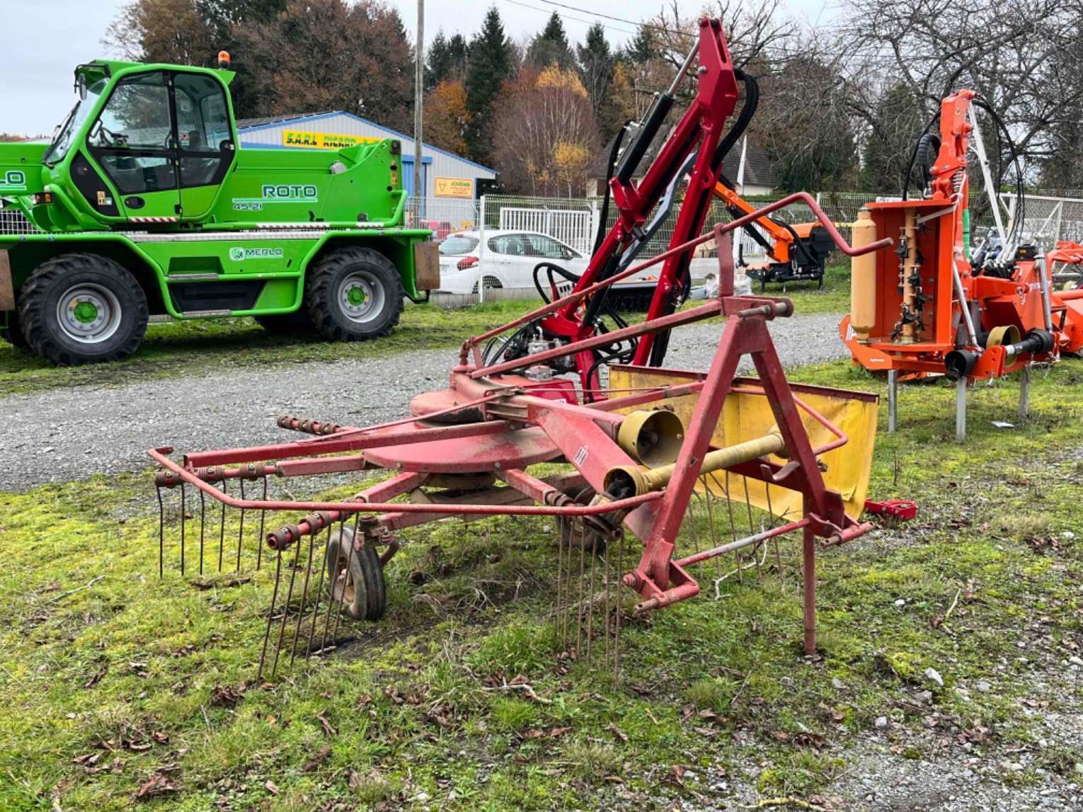 Schwader от тип Case IH Andaineur N10 Case IH, Gebrauchtmaschine в LA SOUTERRAINE (Снимка 2)