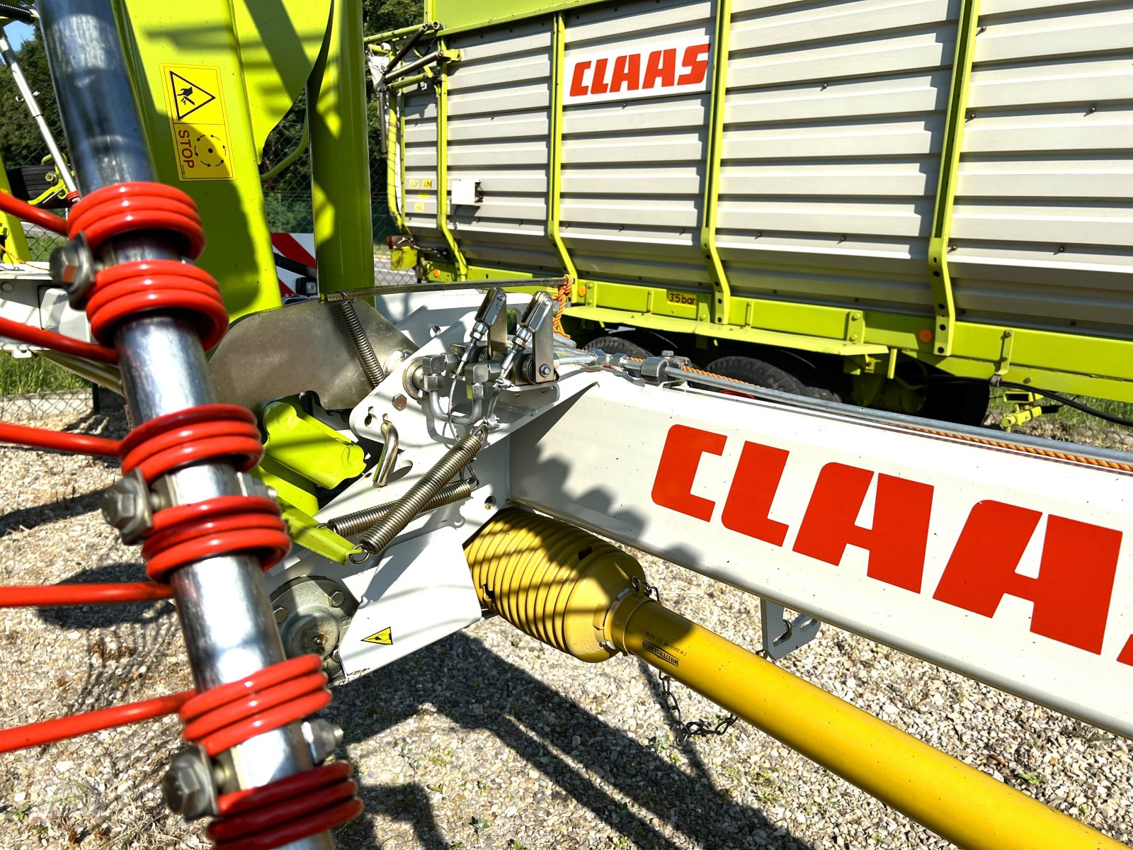 Schwader типа CLAAS Claas Liner 1250 Profil Seitenschwader im guten Zustand, Gebrauchtmaschine в Burgrieden (Фотография 17)