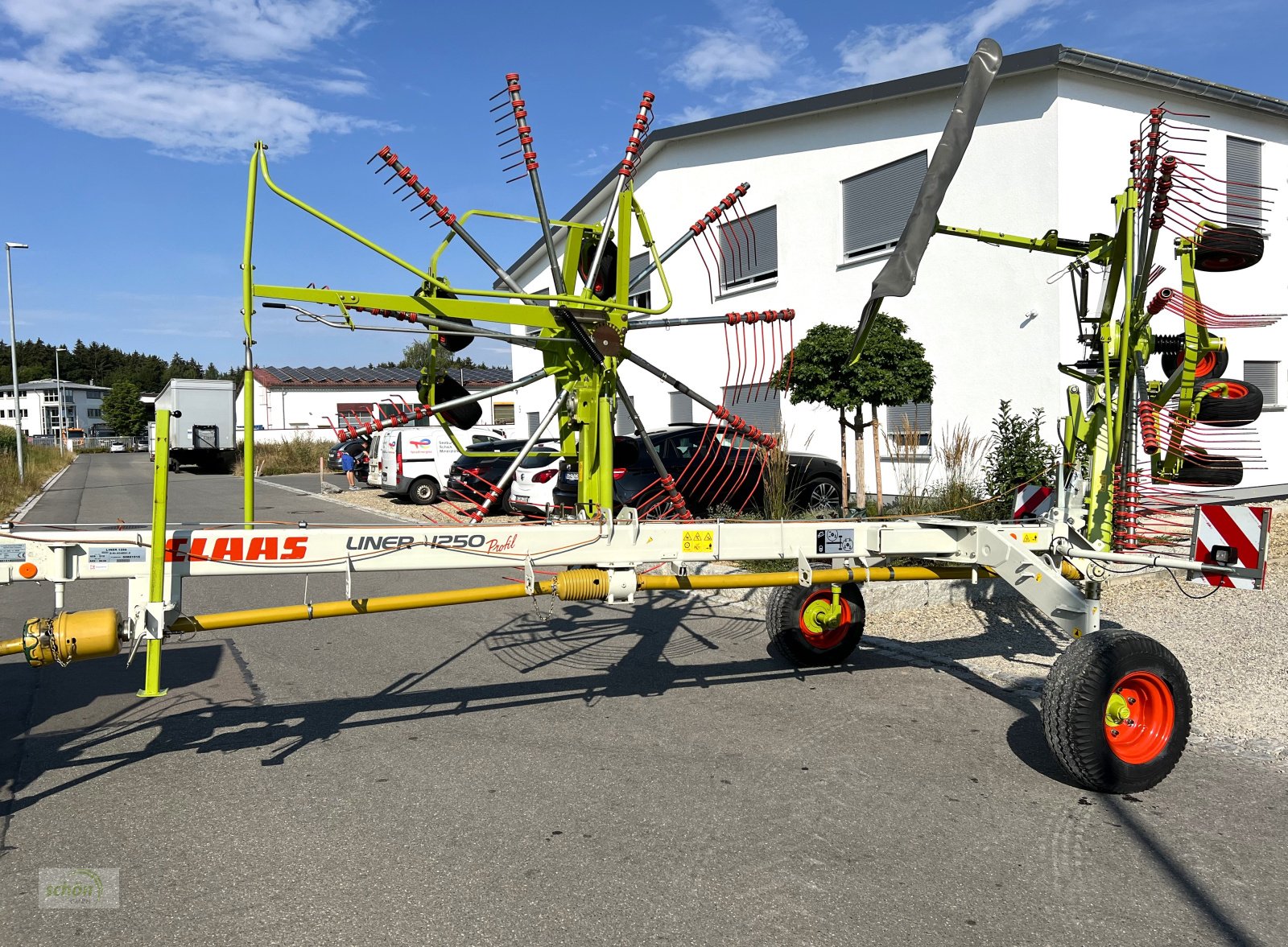 Schwader van het type CLAAS Liner 1250 Profil Seitenschwader im guten Zustand, Gebrauchtmaschine in Burgrieden (Foto 2)