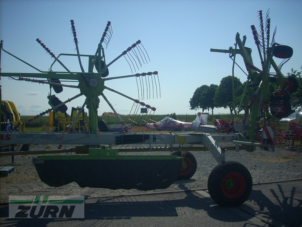 Schwader des Typs CLAAS Liner 1250 Profil, Gebrauchtmaschine in Giebelstadt-Euerhausen (Bild 8)