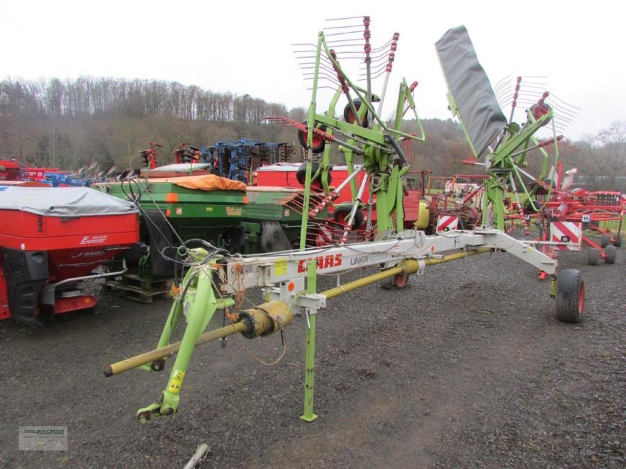 Schwader des Typs CLAAS Liner 1250, Gebrauchtmaschine in Bad Wildungen - Wega (Bild 1)